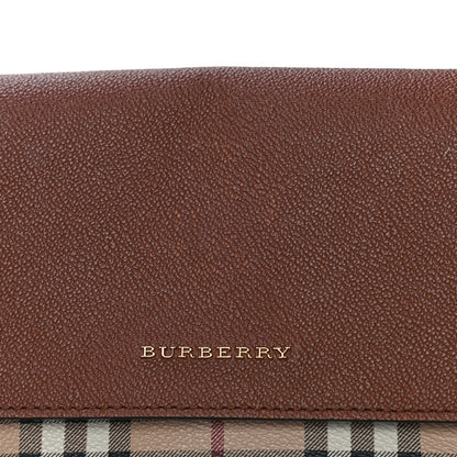 Burberry Haymarket Check Small Loxley Crossbody Bright Toffee 11 of 16