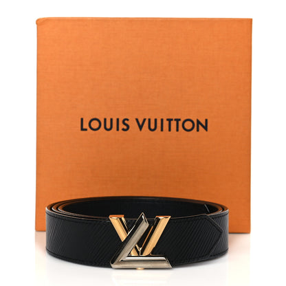 Louis Vuitton Epi 30mm LV Twist Belt 90 36 Black 6 of 6