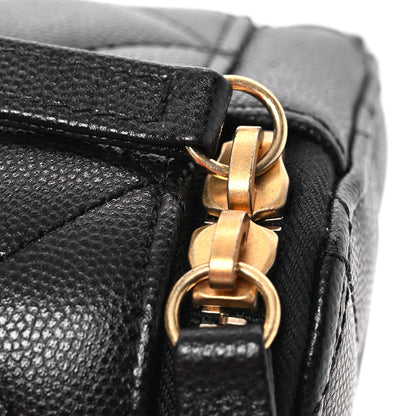 Chanel Caviar Quilted Small Vertical Vanity Case With Chain Black 12 of 12
