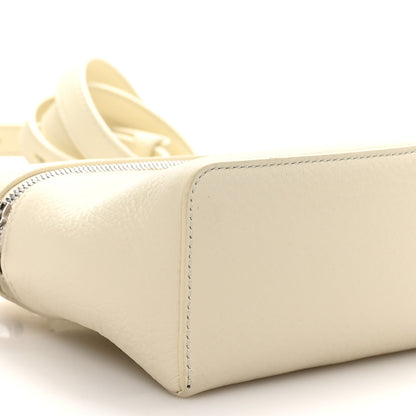 Loro Piana Grained Calfskin L19 Extra Pocket Pouch Whisper White 8 of 9