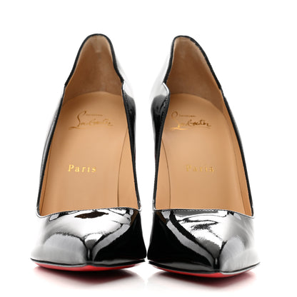 Christian Louboutin Patent Hot Chick 100 Pumps 38 Black 3 of 9