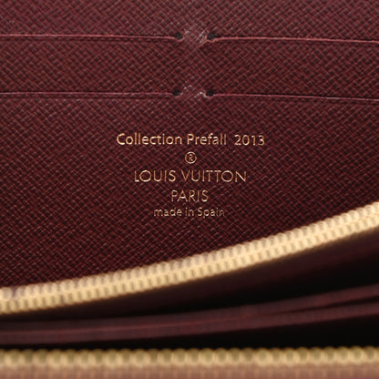 Louis Vuitton Damier Paillettes Zippy Wallet Red 6 of 9