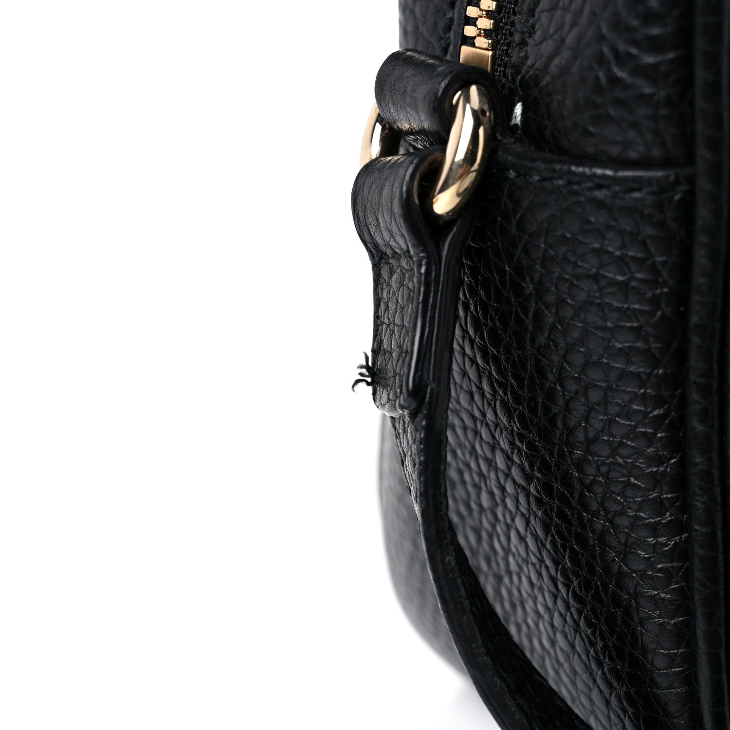 Gucci Pebbled Calfskin Small Soho Disco Bag Black 19 of 20