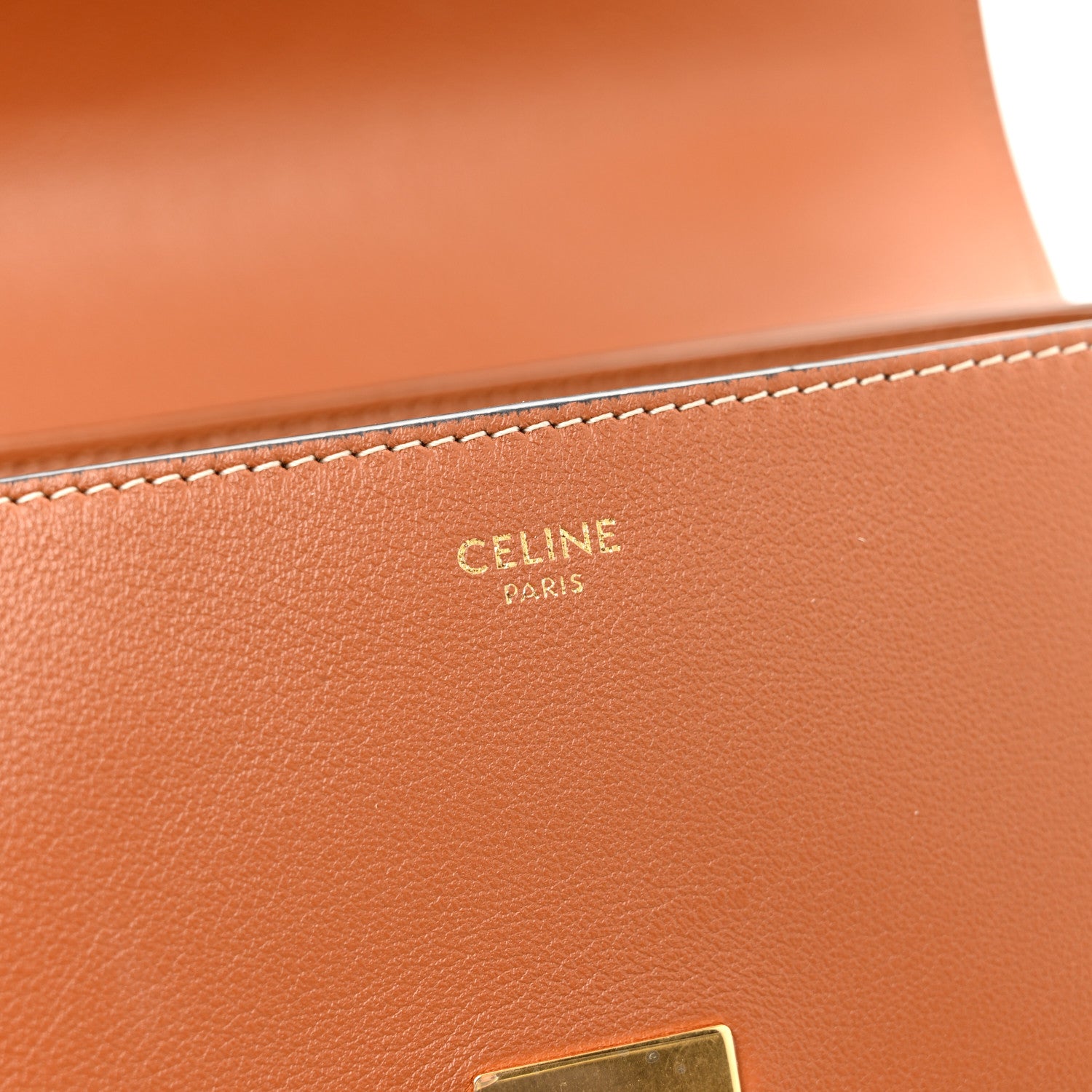 Celine Supple Grained Calfskin Teen Nino Tan 6 of 10