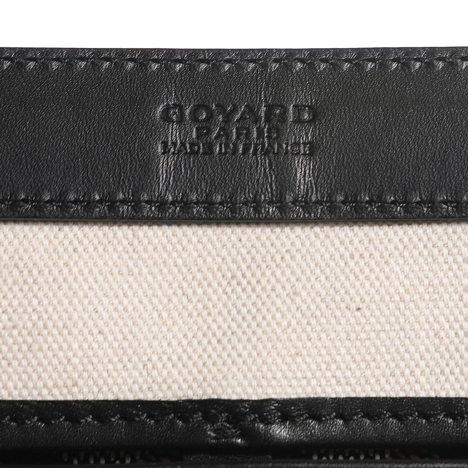 Goyard Goyardine Bellechasse PM Tote Black 13 of 15