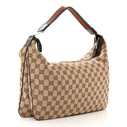Gucci Monogram Medium Pop Hobo Dark Brown 3 of 11