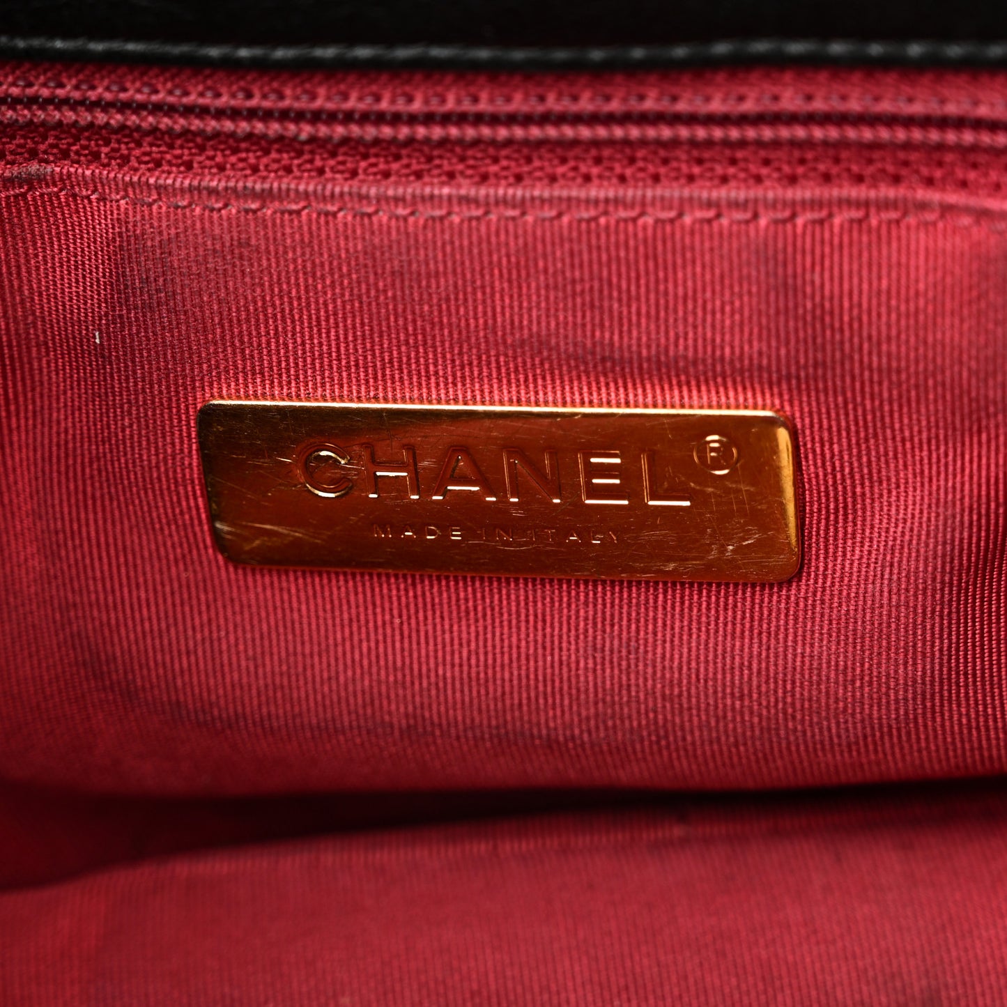 Lambskin Quilted Large Chanel 19 Flap Black