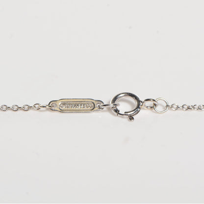 Tiffany 18K White Gold Diamond Atlas Pierced Pendant 5 of 6