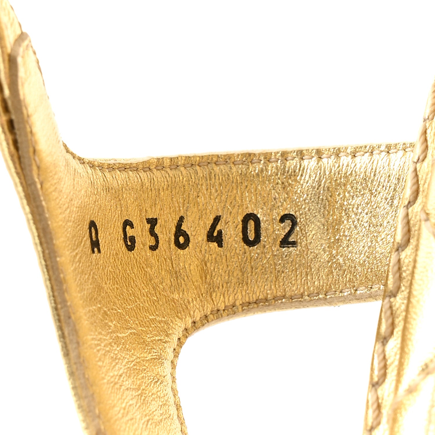 Chanel Goatskin Fantasy CC Pearl Thong Sandals 41 Gold 8 of 11