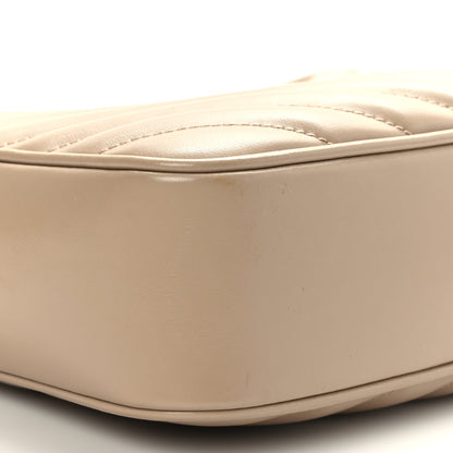 Saint Laurent Calfskin Matelasse Monogram Lou Camera Bag Dark Beige 8 of 9