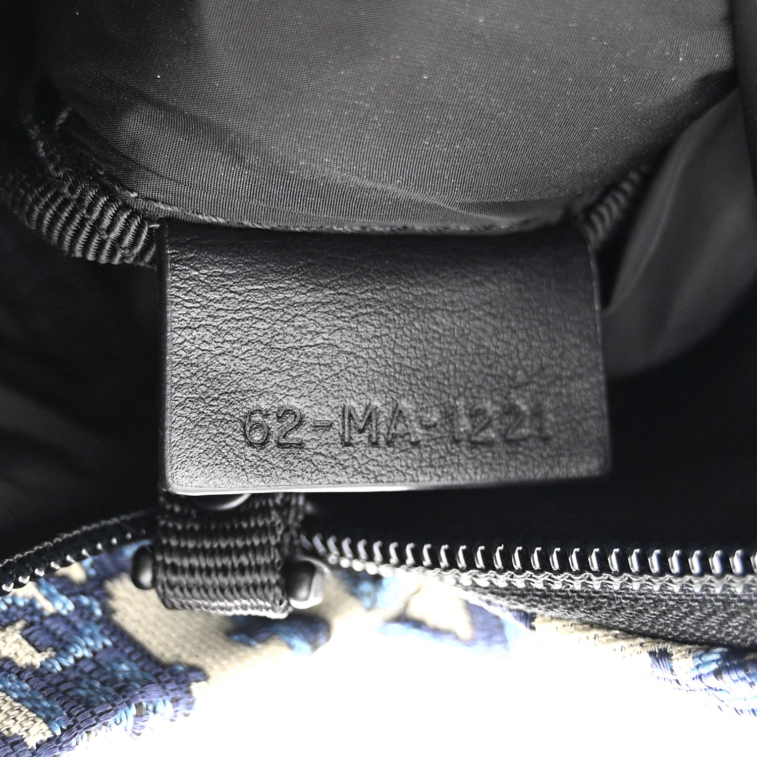 Christian Dior Oblique Diortravel Backpack Blue 7 of 14