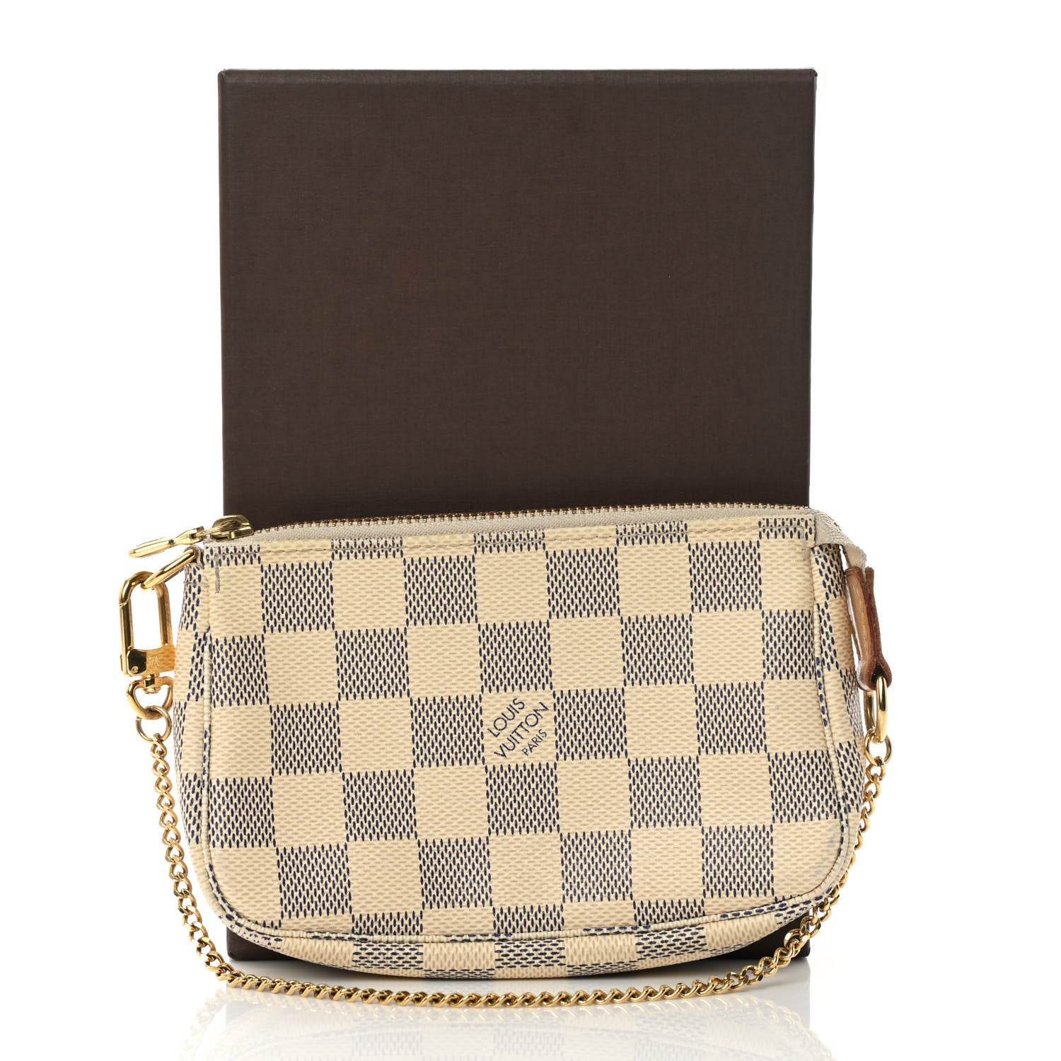 Louis Vuitton Damier Azur Mini Pochette Accessories 10 of 10
