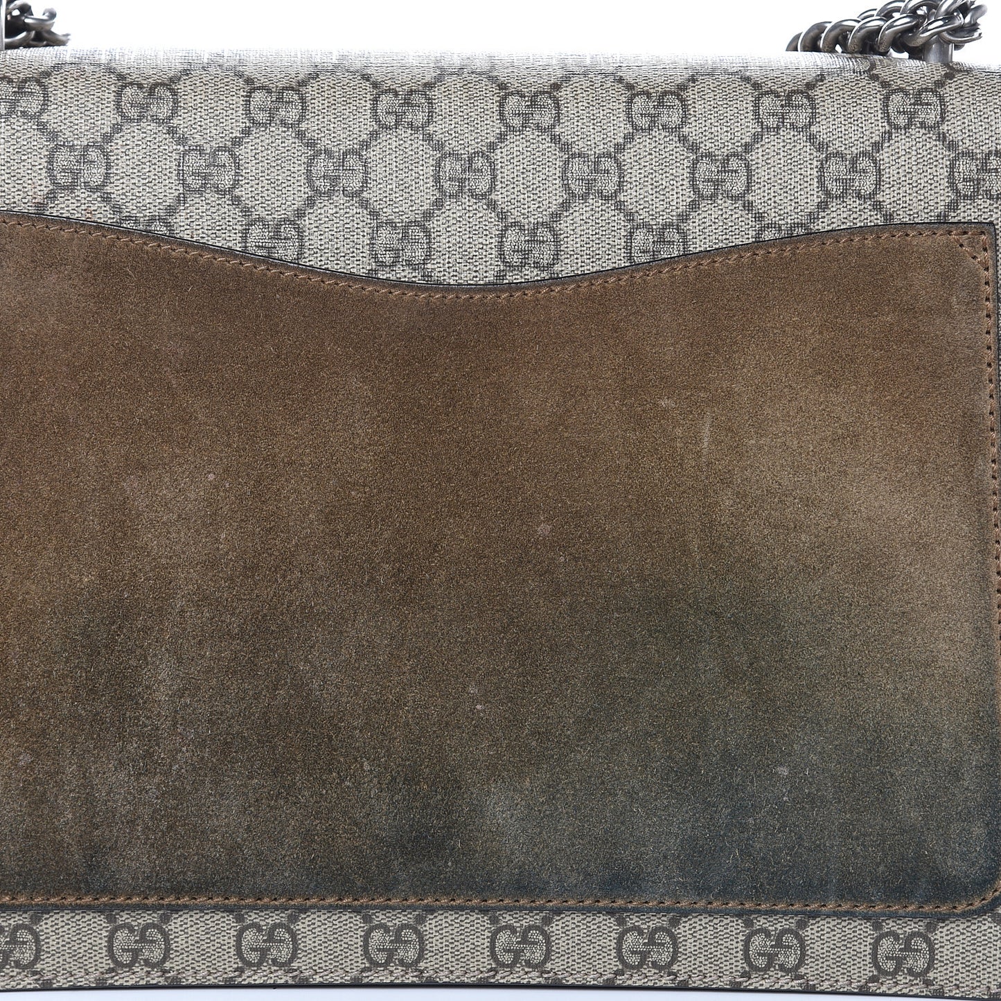 GG Supreme Monogram Medium Dionysus Shoulder Bag Taupe