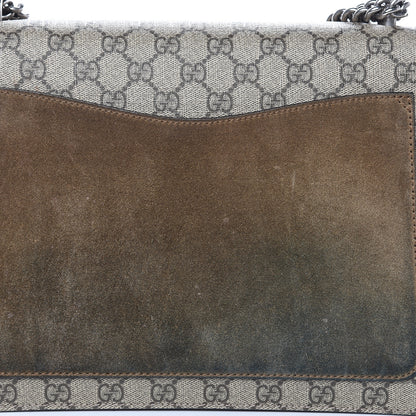 Gucci GG Supreme Monogram Medium Dionysus Shoulder Bag Taupe 11 of 13