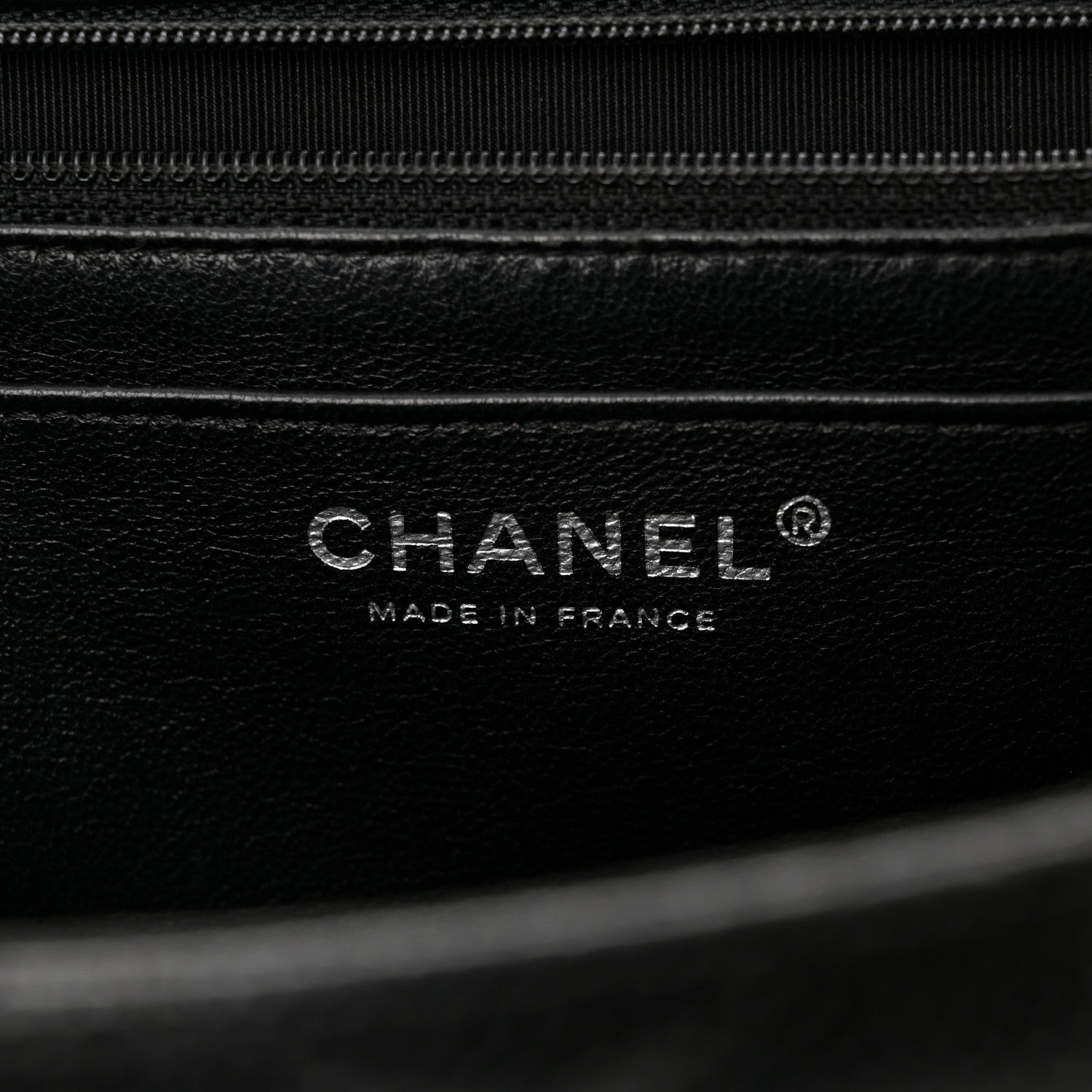 Chanel Caviar Quilted Jumbo Single Flap Black 6 of 13