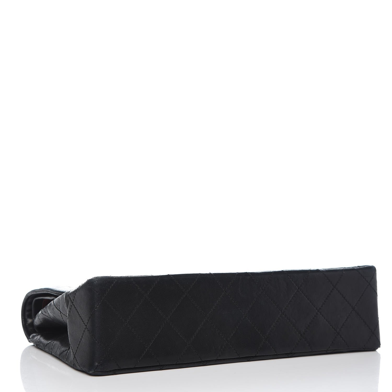 Chanel Lambskin Quilted Medium Double Flap Black 4 of 15