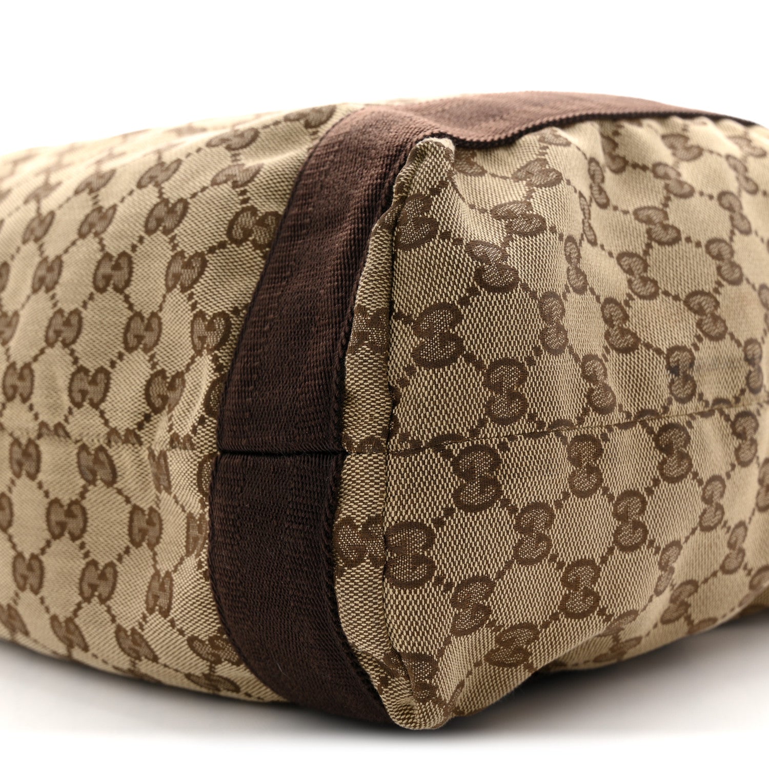 Gucci GG Monogram Medium Handle Vertical Tote Bag Dark Brown 10 of 10
