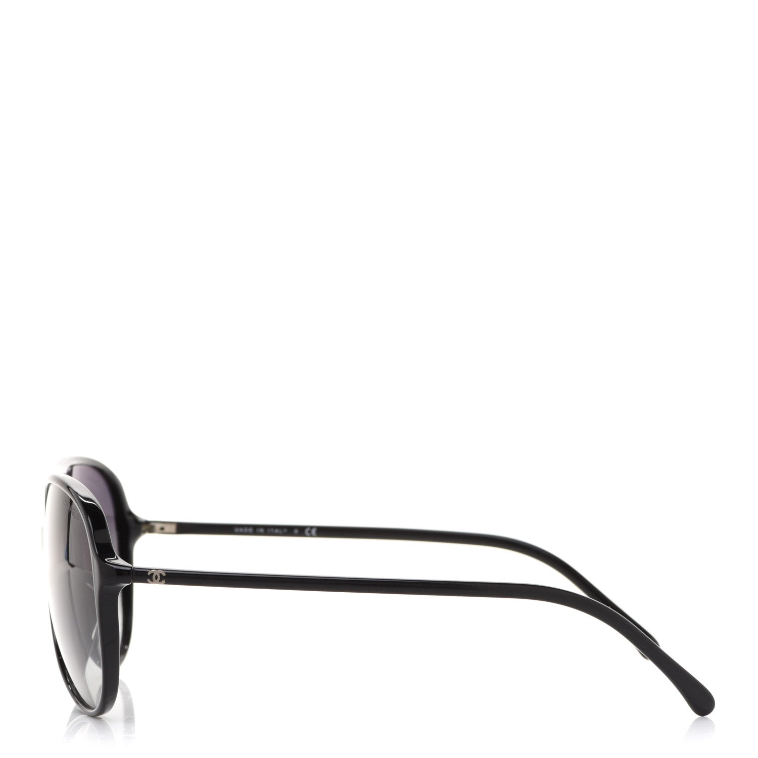 Chanel Aviator Sunglasses 5287 Black 3 of 9