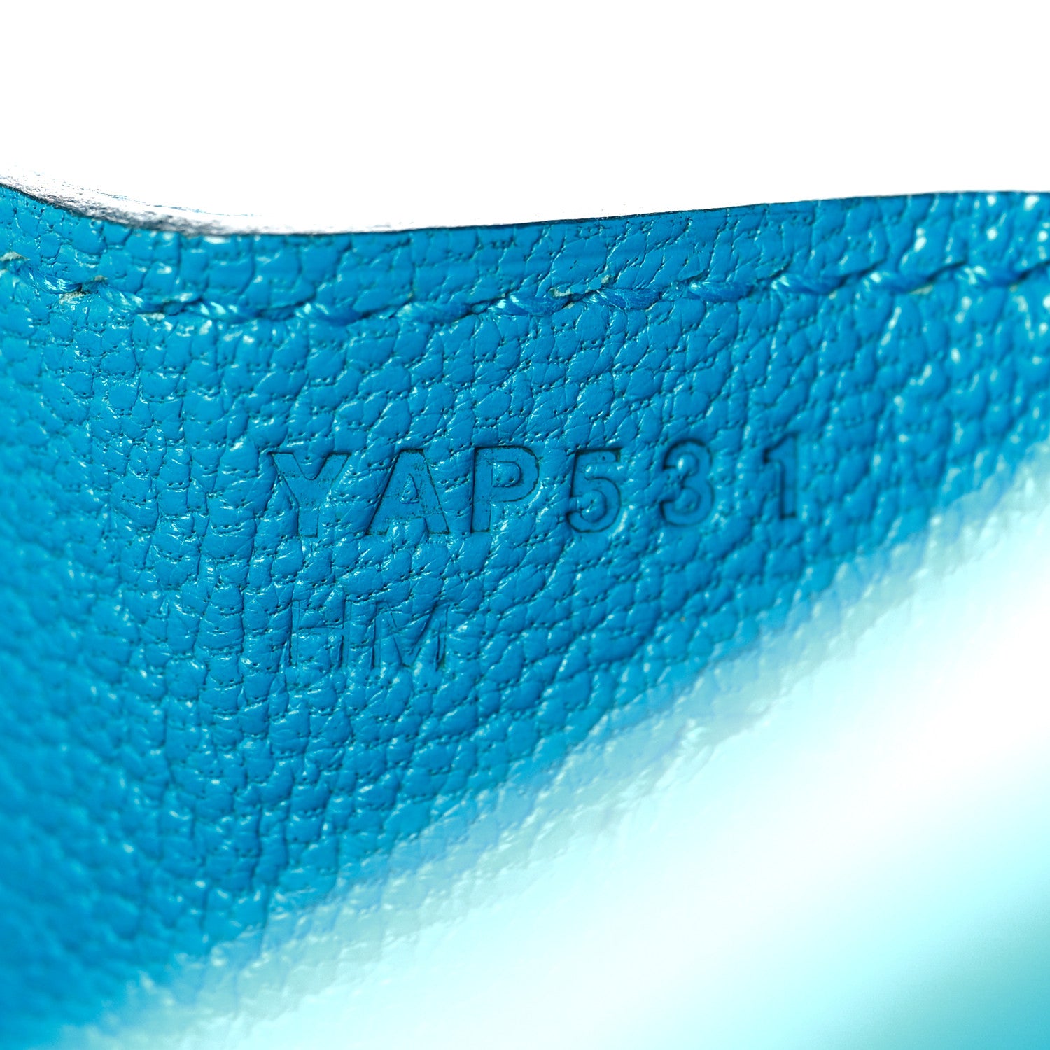 Hermes Epsom Kelly Sellier 32 Bleu Frida 28 of 36