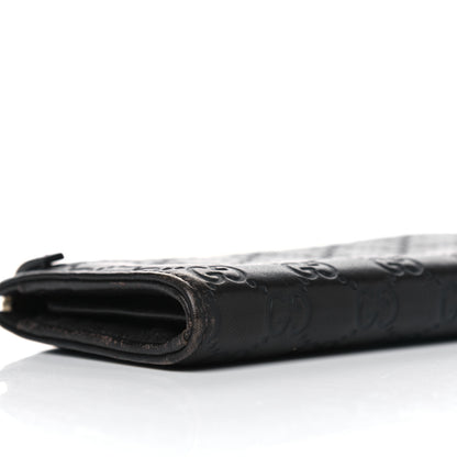 Gucci Guccissima Vitello Tender Donna Long Wallet Testa di Moro 5 of 8