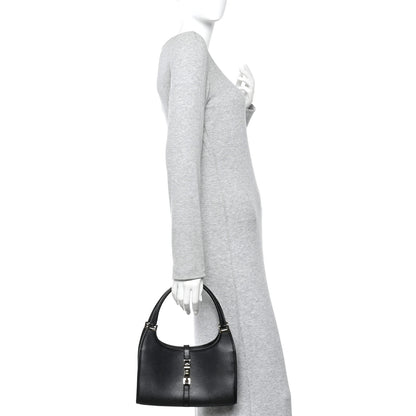 Gucci Calfskin Bardot Hobo Black 2 of 14