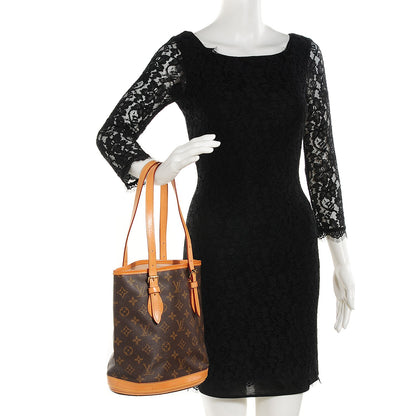 Louis Vuitton Monogram Petit Bucket 23 2 of 7