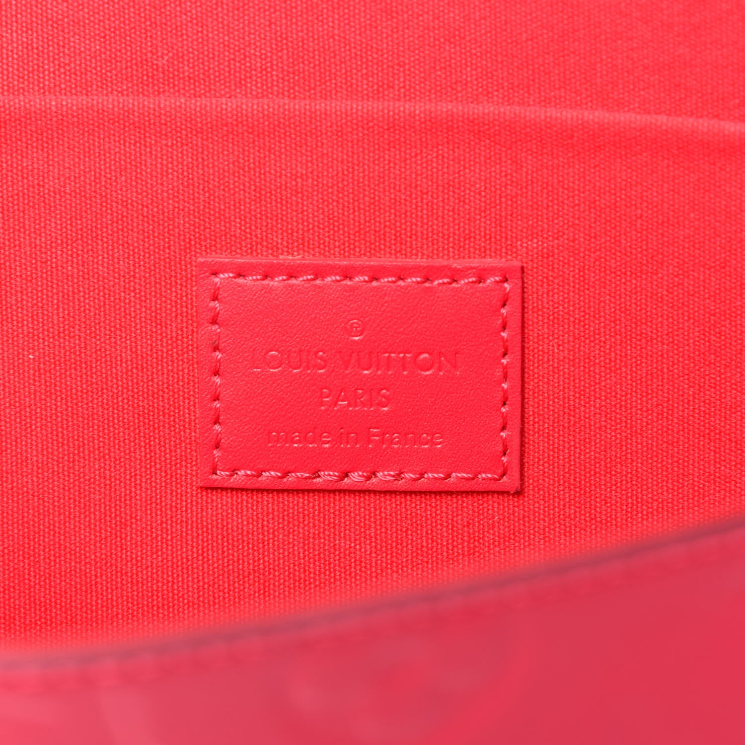 Louis Vuitton Vernis Felicie Pochette Chain Wallet Hot Pink 5 of 8