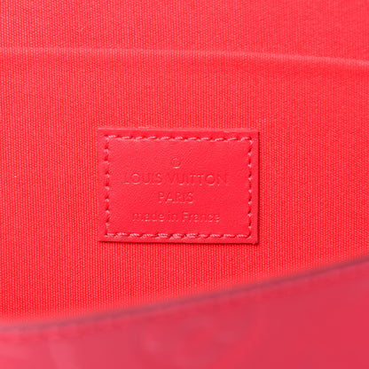 Louis Vuitton Vernis Felicie Pochette Chain Wallet Hot Pink 5 of 8