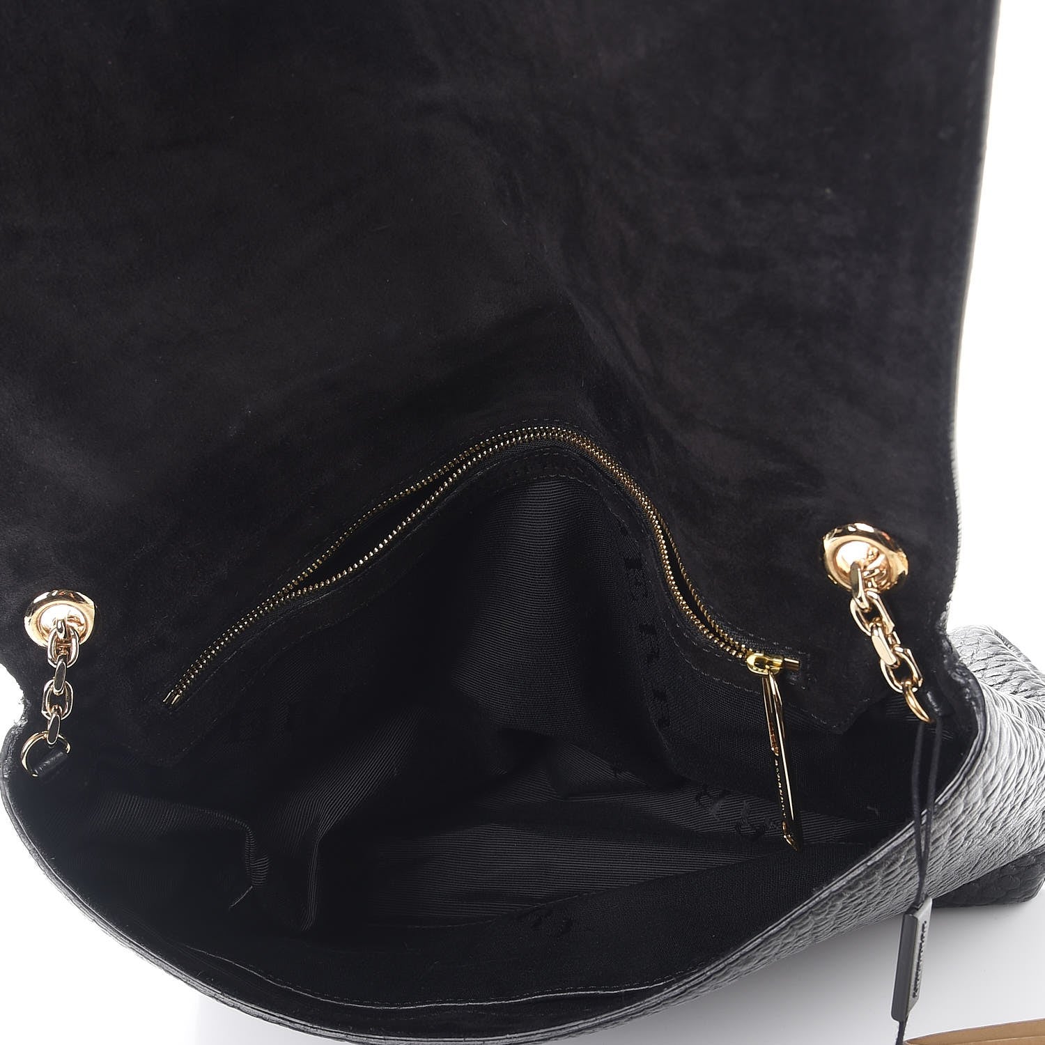 Burberry Signature Grain Large Mildenhall Shoulder Bag Black 5 of 8
