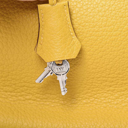 Hermes Taurillon Clemence Birkin 35 Soleil 29 of 32