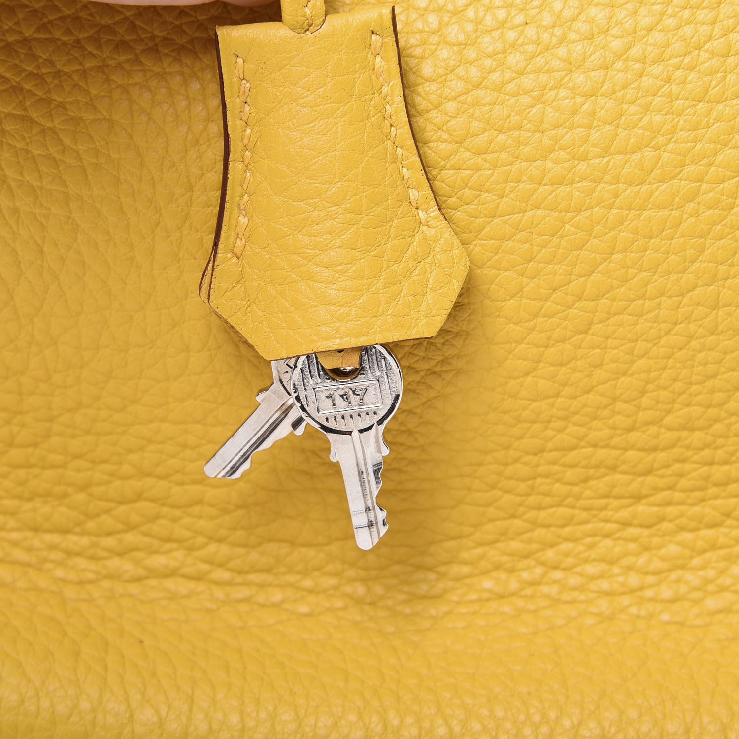 Hermes Taurillon Clemence Birkin 35 Soleil 29 of 32