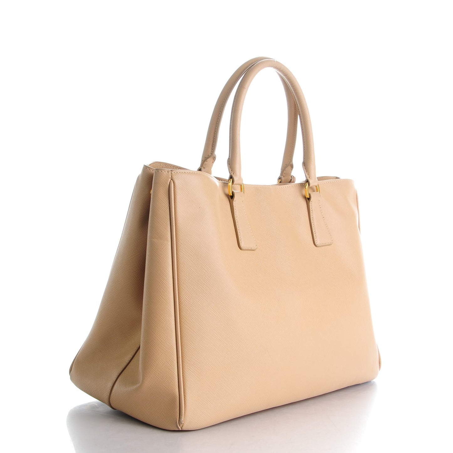 Saffiano Lux Large Tote Sabbia
