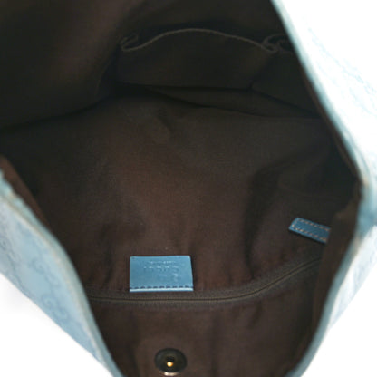 Gucci Guccissima Medium New Britt Hobo Blue 5 of 10