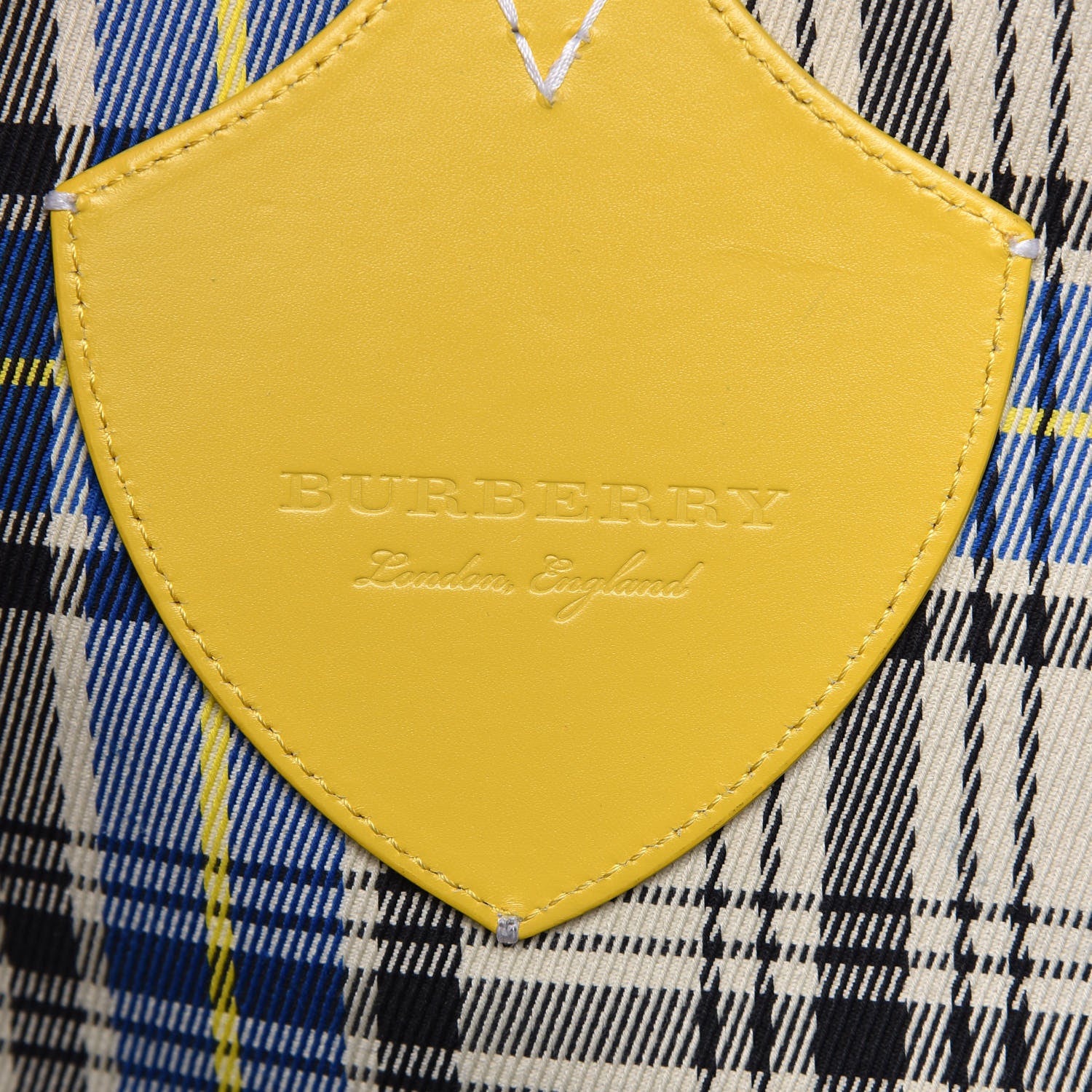 Burberry Vintage Check Large The Giant Reversible Tote Yellow 10 of 22
