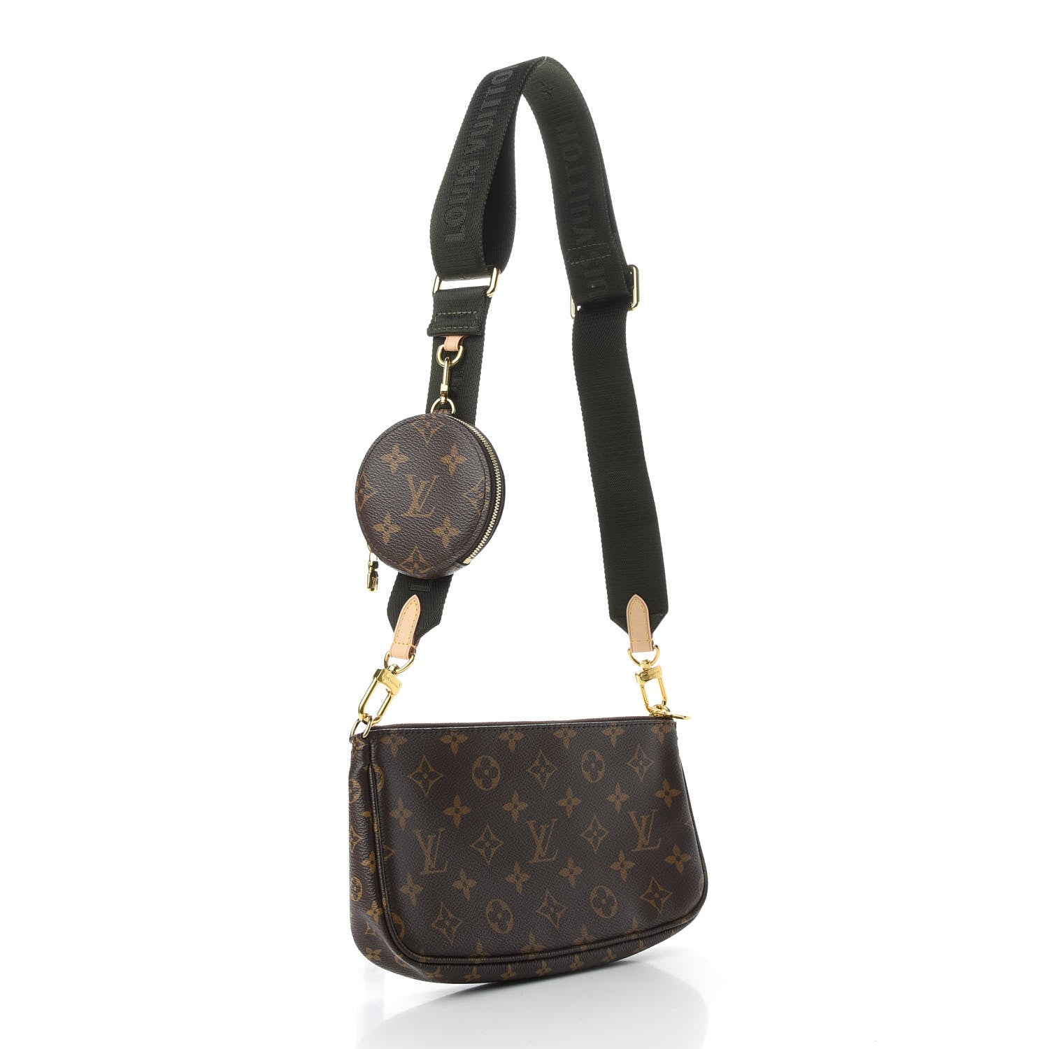Louis Vuitton Monogram Multi Pochette Accessories Kaki 3 of 10