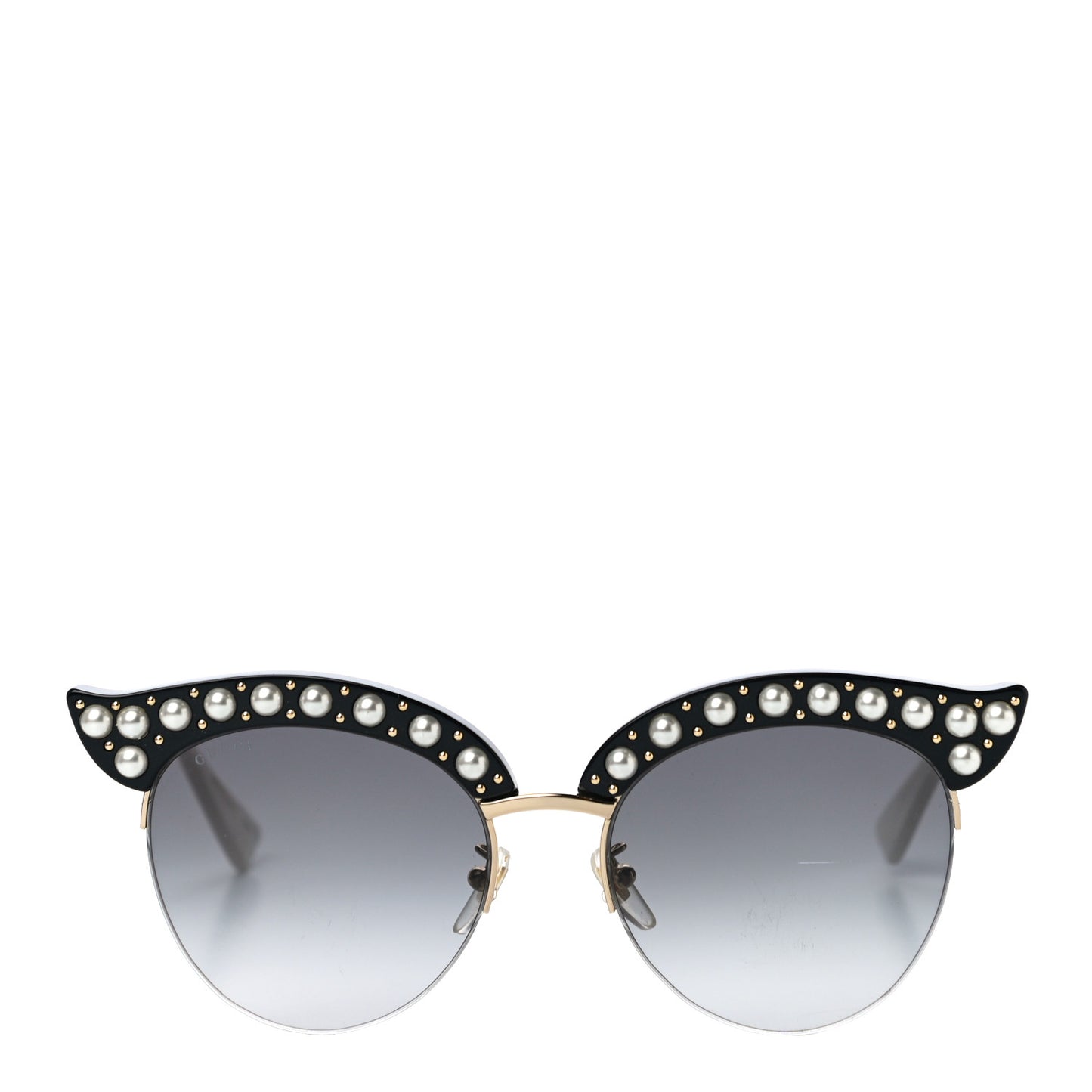 Pearl Cat Eye Sunglasses GG0212S Black