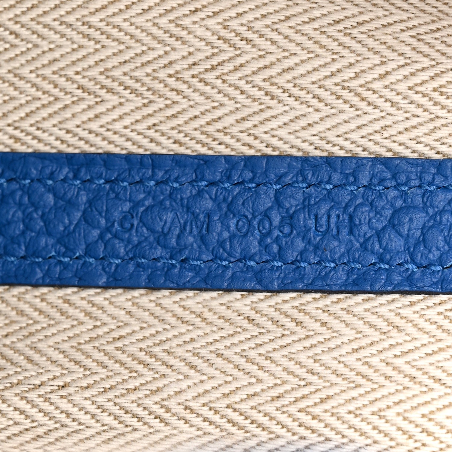 Hermes Vache Country Party 36 MM Bleu Zellige 7 of 10