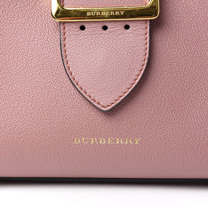 Burberry Soft Grain Calfskin Small Buckle Tote Dusty Pink 13 of 13