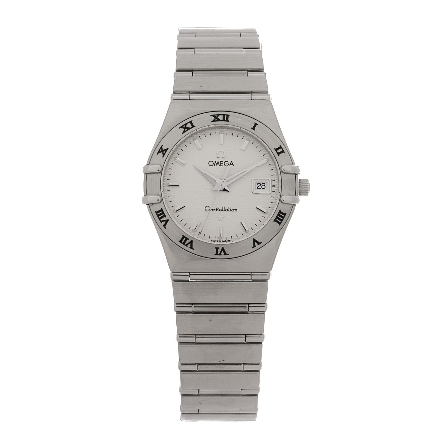Stainless Steel 27mm Constellation Quartz Watch White 1582.30