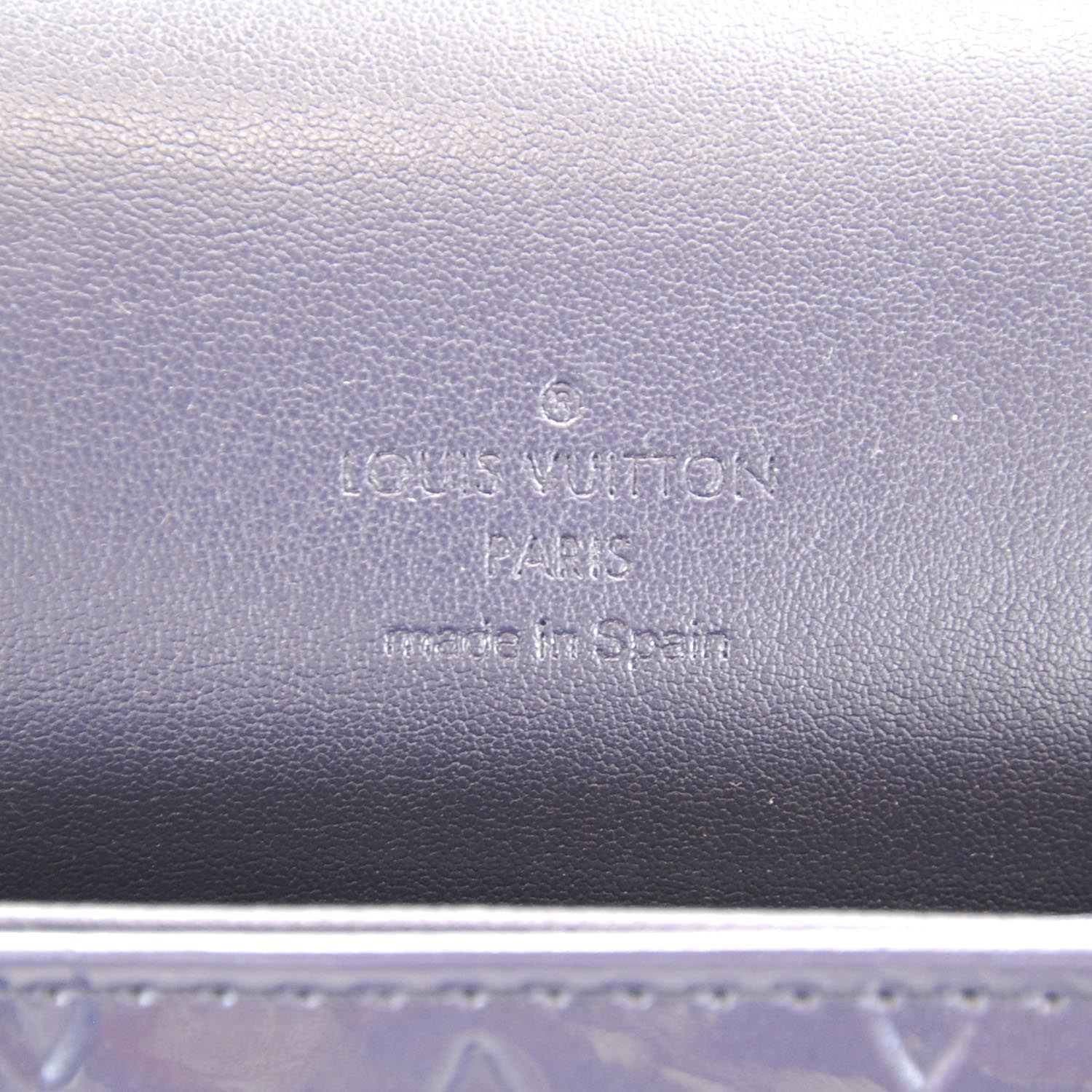 Louis Vuitton Vernis Thompson Street Indigo 8 of 9