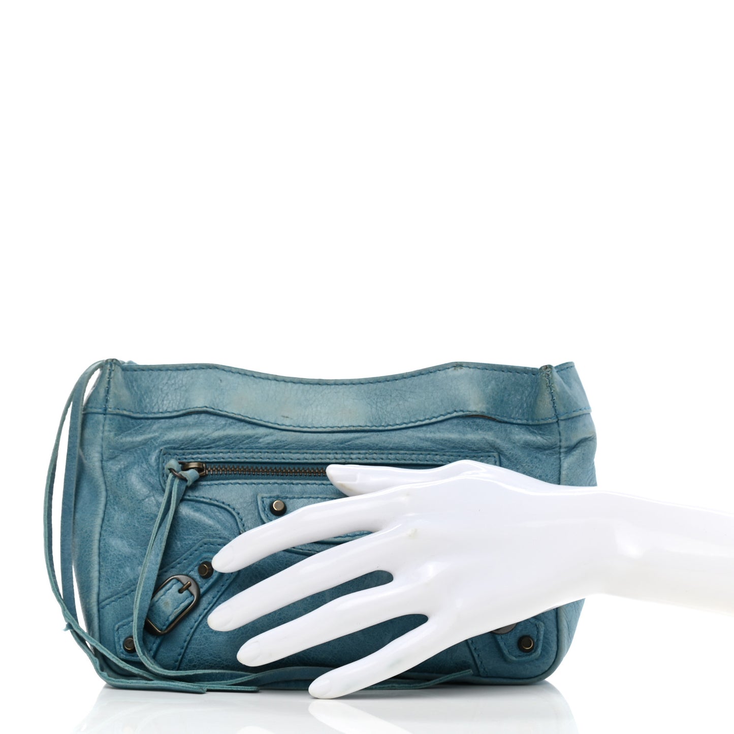 Chevre Porte Toilette Makeup Clutch Cyclade
