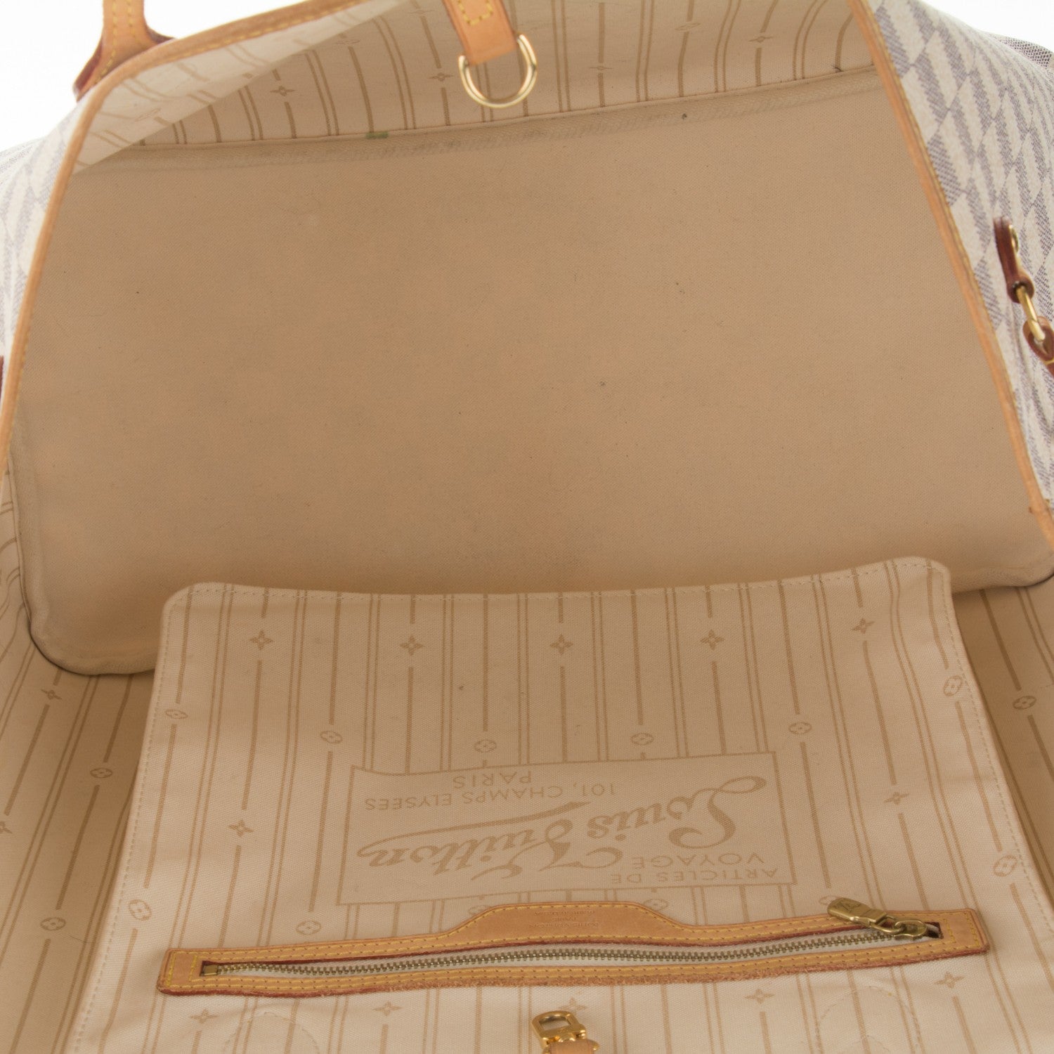 Louis Vuitton Damier Azur Neverfull GM 5 of 7