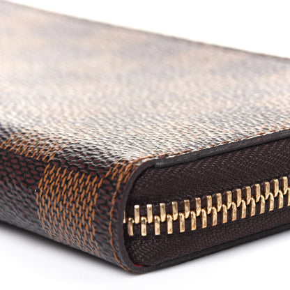 Louis Vuitton Damier Ebene Clemence Wallet Cherry 8 of 8