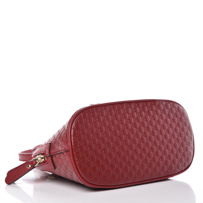 Gucci Soft Microguccissima Mini Dome Bag Rosso 4 of 9