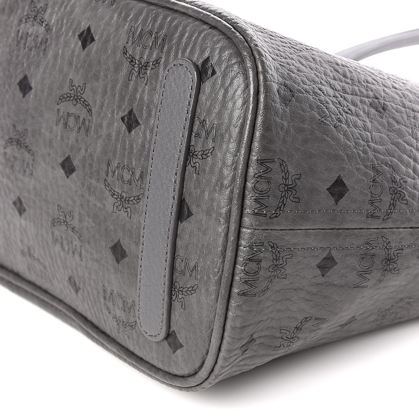 Visetos Medium Liz Reversible Shopper Tote Phantom Grey