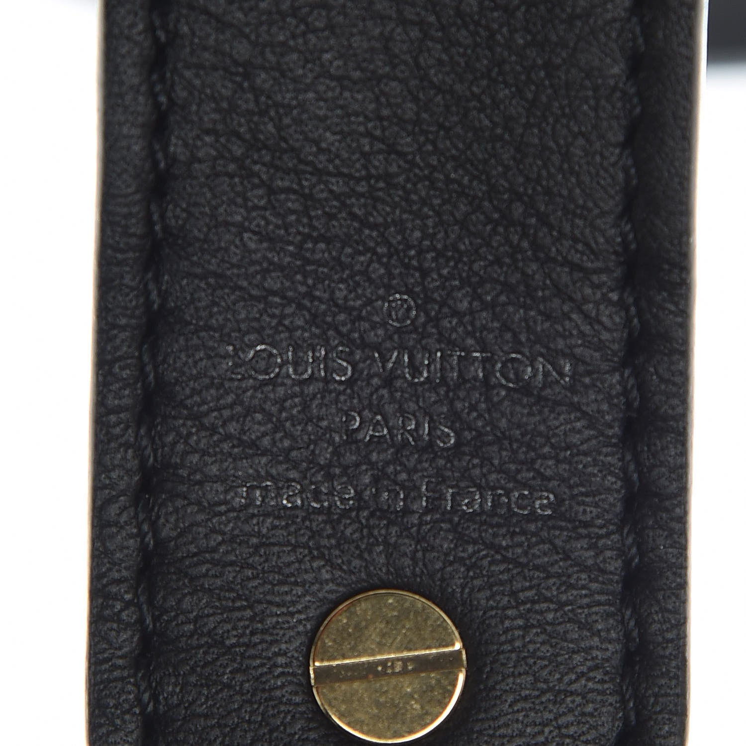 Louis Vuitton Monogram Bandouliere Shoulder Strap XL Black 4 of 5
