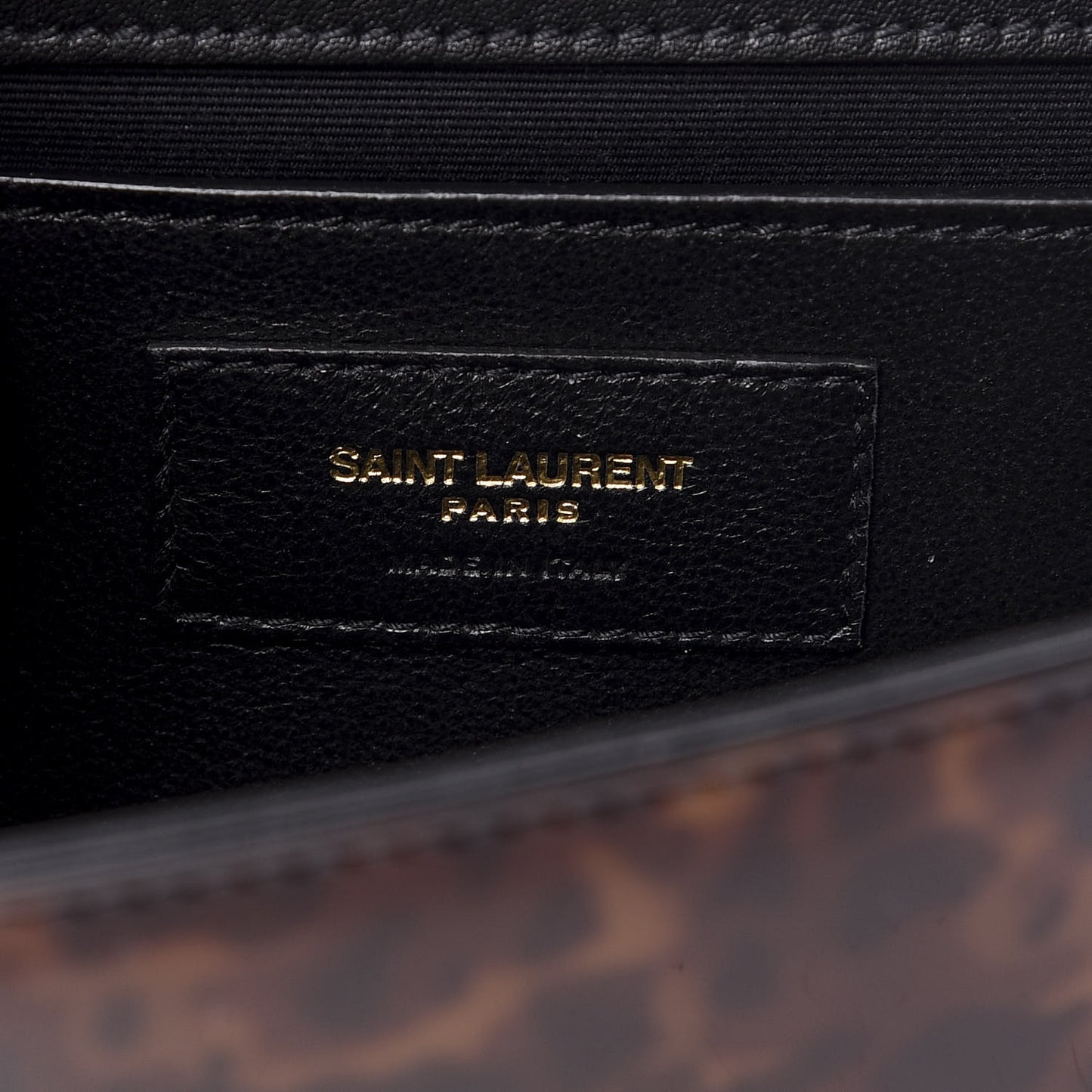 Patent Small Monogram Kate Satchel Tortoiseshell