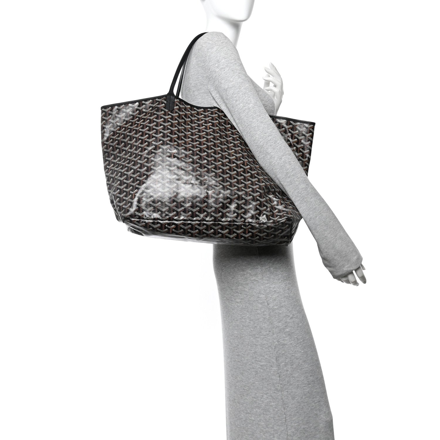 Goyard Goyardine Saint Louis GM Black 2 of 14