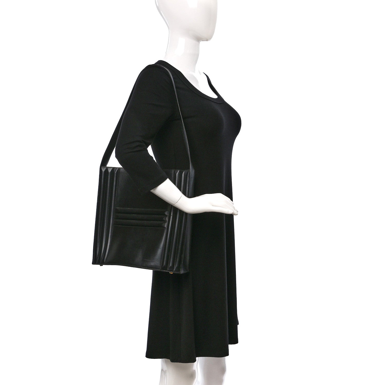 Hermes Tadelakt Kelly Cadena Black 2 of 8