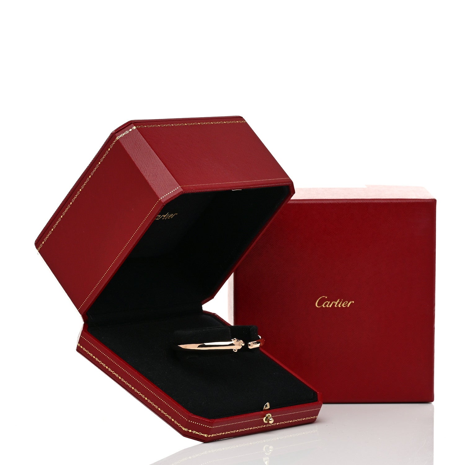 Cartier 18K Pink Gold Tsavorite Black Onyx Panthere De Cartier Bracelet 16 7 of 7